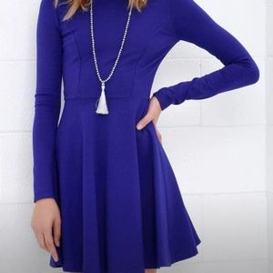 Lulu's long sleeve flare dress